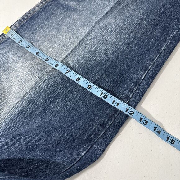 Vtg Source Jeans Mens 38 X 34 Blue Straight Baggy Loose Fit Grunge Y2K - Picture 9 of 10